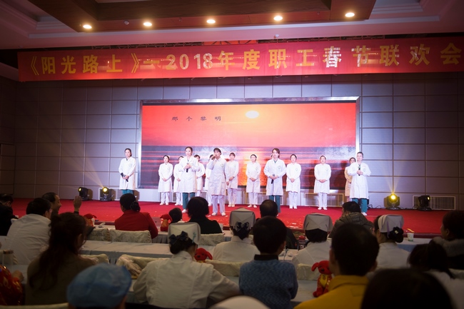 传承辉煌 再谱华章——芜湖市中医医院举行2018年职工迎春联欢会(图22)