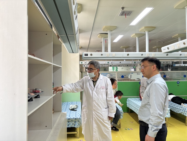 六安市裕安区卫健工委来院调研紧密型城市医联体建设工作(图2)